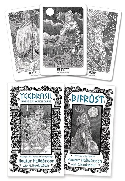 Yggdrqsil norse divination cards